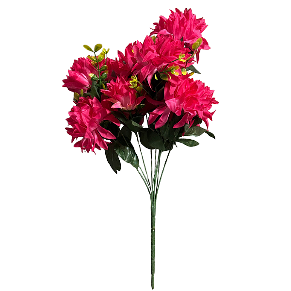 Buquê Crisântemo Rosa X9 - BMQ