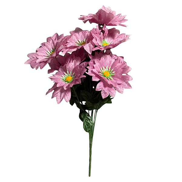 Buquê Dalia Rosa Claro X9 - BMQ