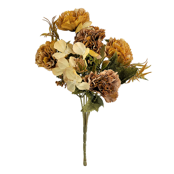 Buquê Mini Cravo Amarelo - BMQ