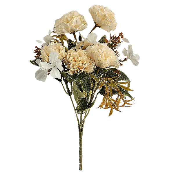 Buquê Mini Cravo Branco - BMQ