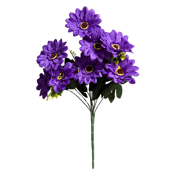 Buquê Gerbera Roxa X9 - BMQ