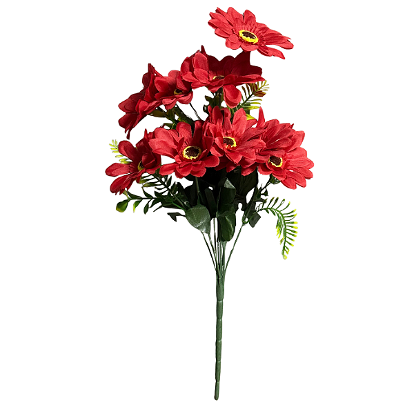 Buquê Gerbera Vermelha X9 - BMQ