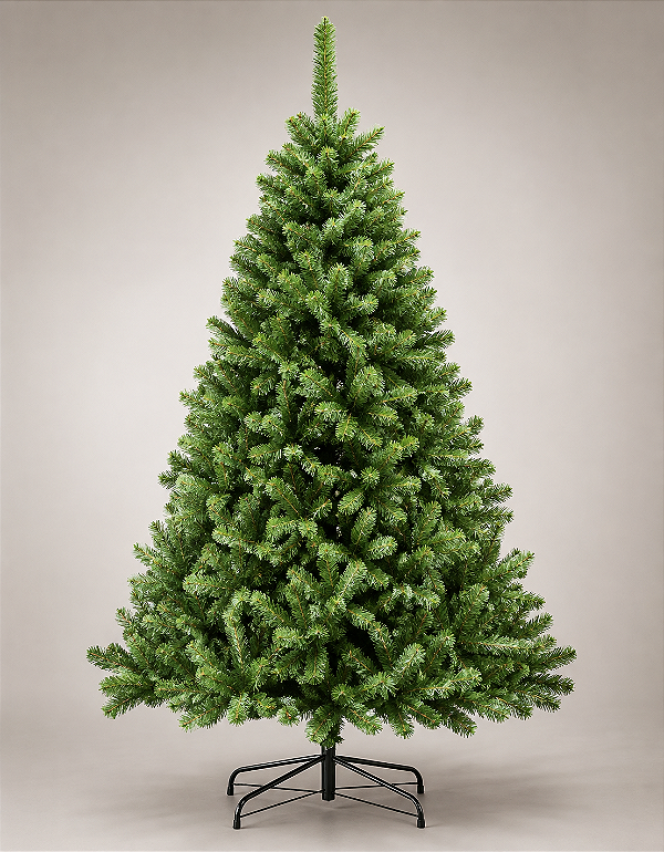 Árvore de Natal Tradicional Imperial 1,80m 512 Galhos Verde