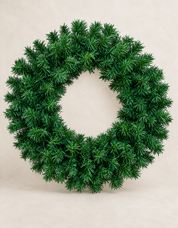 Guirlanda de Natal Madrid 75cm Verde 180 Tips Decorativa