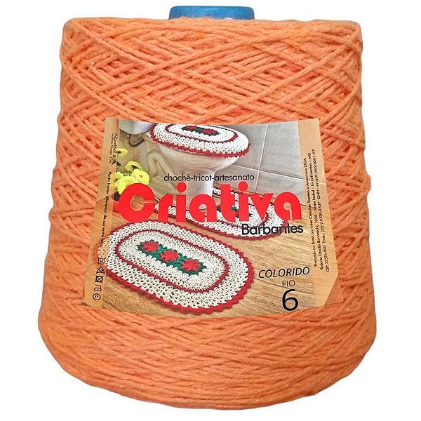 Barbante Criativa Cenoura 2Kg N.º 6