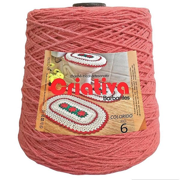 Barbante Criativa Goiaba 2Kg N.º 6