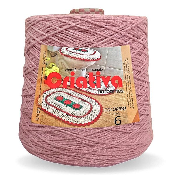Barbante Criativa Rose 2Kg N.º 6