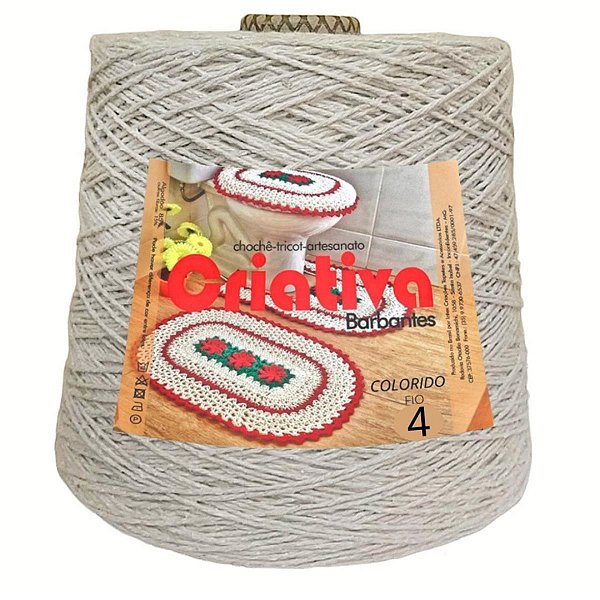 Barbante Criativa Areia 500g N.º 4