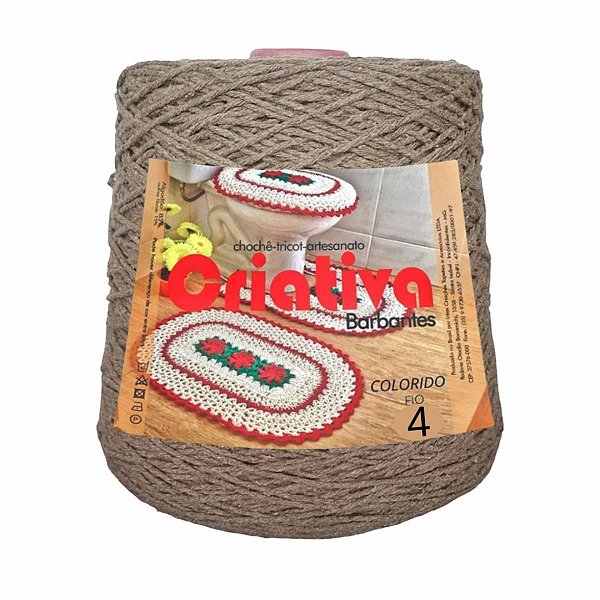 Barbante Criativa Caramelo 500g N.º 4