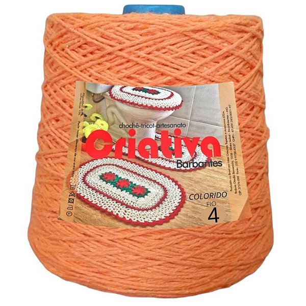 Barbante Criativa Cenoura 500g N.º 4