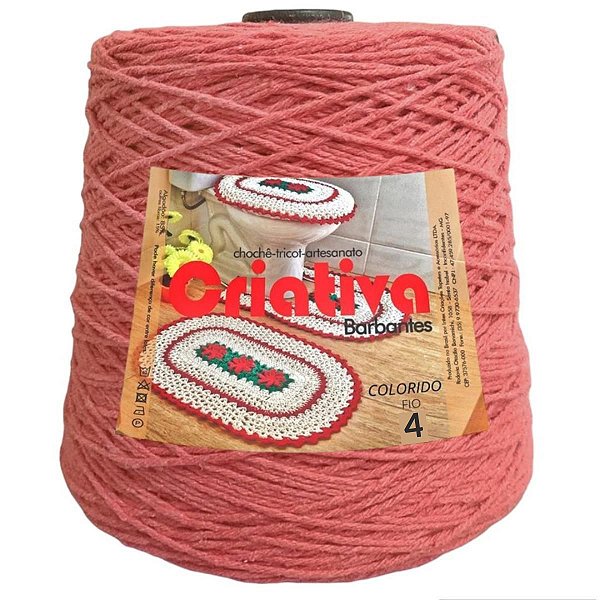 Barbante Criativa Goiaba 500g N.º 4