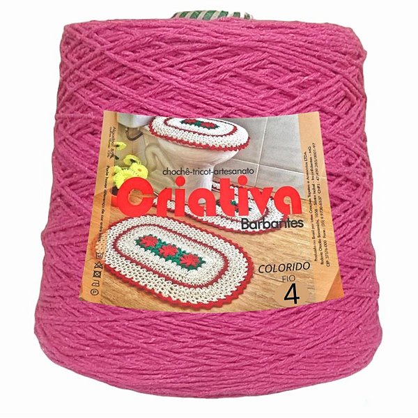 Barbante Criativa Pink 500g N.º 4