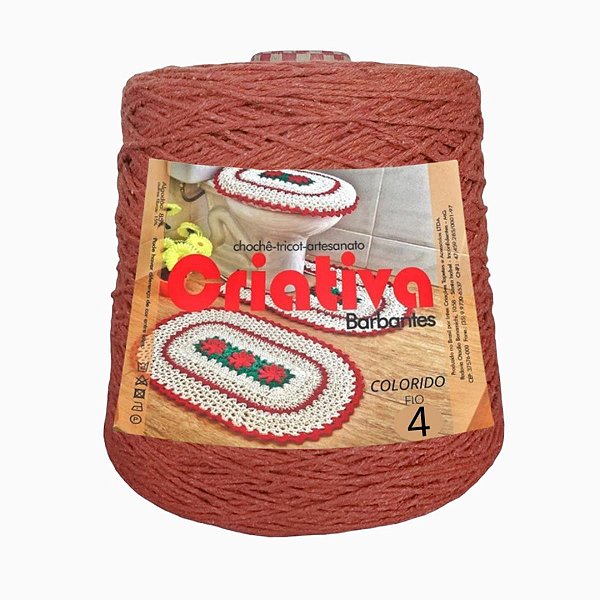 Barbante Criativa Telha 500g N.º 4