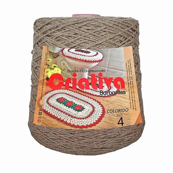 Barbante Criativa Caramelo 1Kg N.º 4