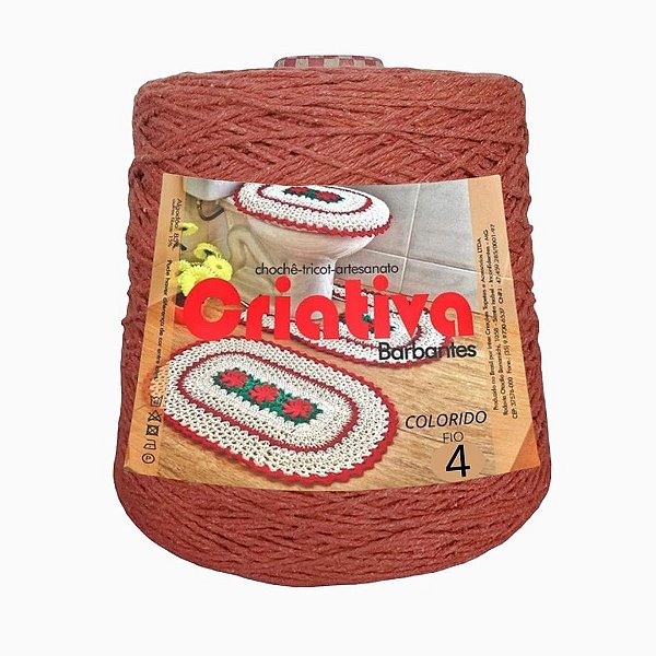 Barbante Criativa Telha 2Kg N.º 4