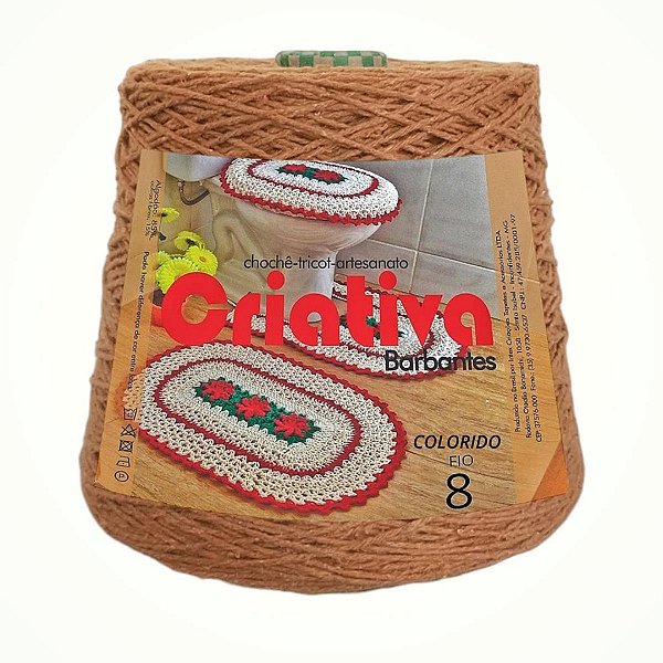 Barbante Criativa Kraft 1Kg N.º 8