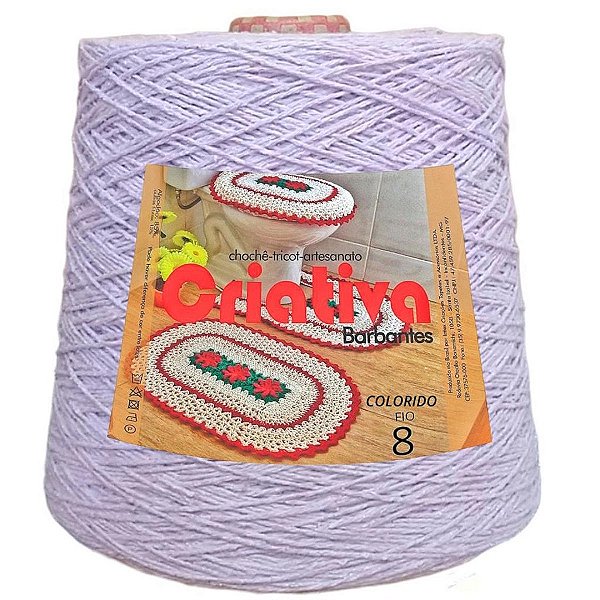 Barbante Criativa Lilás 2Kg N.º 8