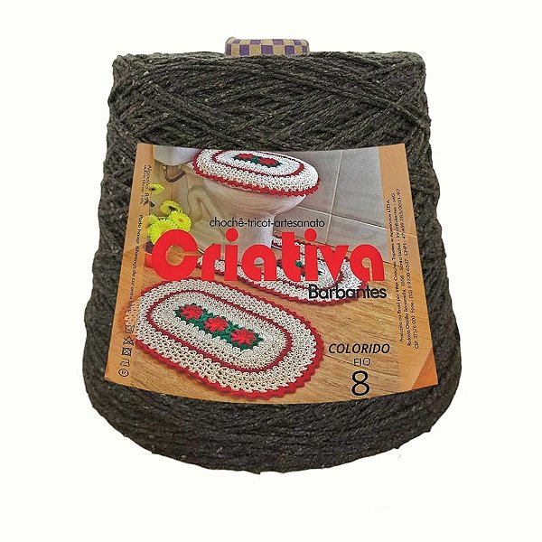 Barbante Criativa Marrom 2Kg N.º 8