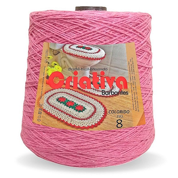 Barbante Criativa Rosa 2Kg N.º 8