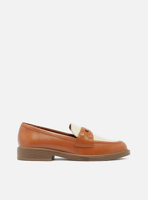AREZZO A133020012 MOCASSIM ROAST CARAMELO