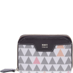 SCHUTZ S460580010 CARTEIRA TRIANGULO/BRANCO