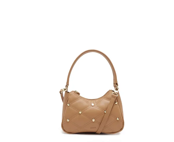 ANACAPRI C500020090 BOLSA CARAMELO PEQUENA  CARAMELO ALÇA COMPRIDA