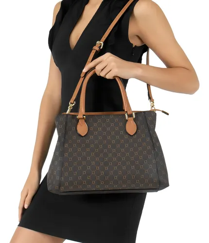 LUZ DA LUA MC-1039 BOLSA TOTE MEDIA MONOGRAMA