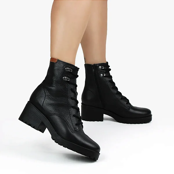 BOTTERO 349108 BOTA COTURNO COURO BURNISH PRETO