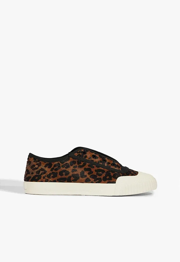 SCHUTZ S211360001  TENIS ANIMAL PRINT LEOPARD