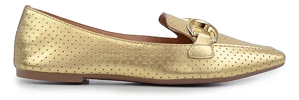 GIULIA DOMNA 142.053/241 MOCASSIM DOURADO