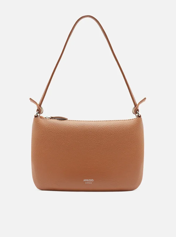 A500230503 AREZZO BOLSA CARAMELO PEQUENA ALÇA COMPRIDA