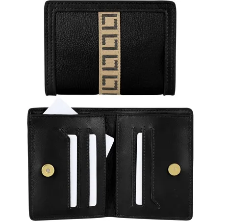 LUZ DA LUA 3001019 CARTEIRA PRETO - PRETO - CLASSICO