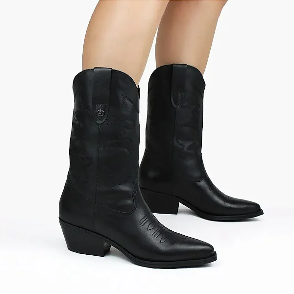 BOTTERO 346301 BOTA COURO ATANADO NAPOLI PRETO