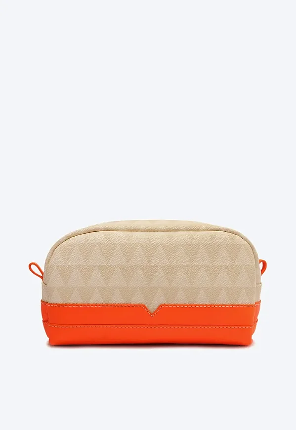SCHUTZ S460580140 NECESSAIRE TRIANGULO/LARANJA