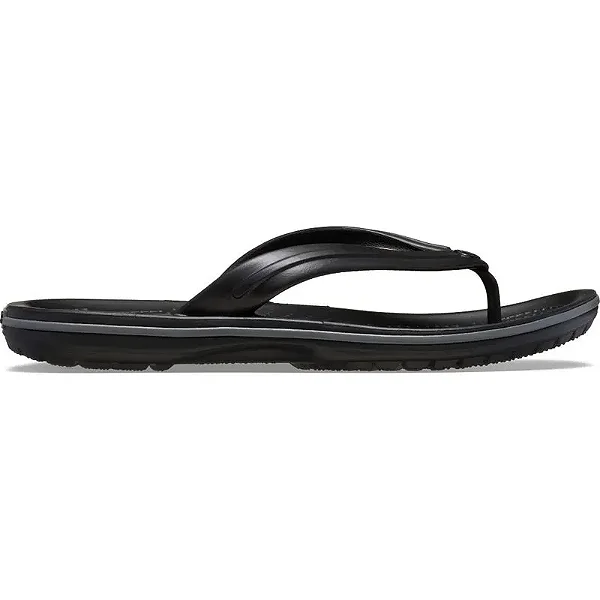 CROCS 11033 CHINELO CROCBAND FLIP BLACK/SLATE GREY