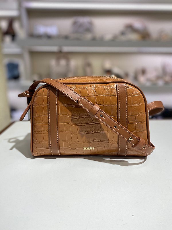 SCHUTZ S500150837 BOLSA PEQUENA CARAMELO