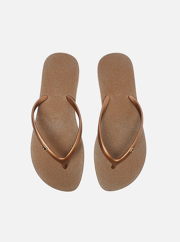 AREZZO A122070006 CHINELO BRONZE METAL