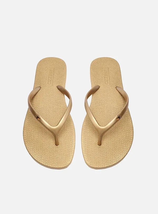 AREZZO A122070006 CHINELO OURO JELLY