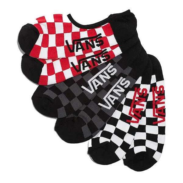 KIT 3 PARES DE MEIA MULTICOLOR 36/40 VANS VN000XS9RLMC