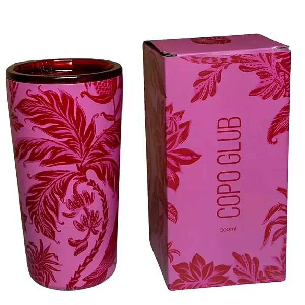 FARM 78321477 COPO FARM GLUB AMALFI VERMELHO 500ML