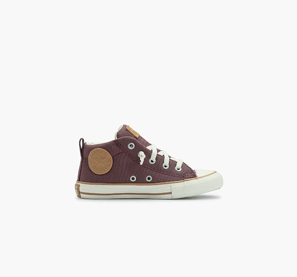 CONVERSE CK12290001 TENIS CHUCK TAYLOR ALL STAR STREET TERRA MISTA/AMENDOA/RUM CAFE