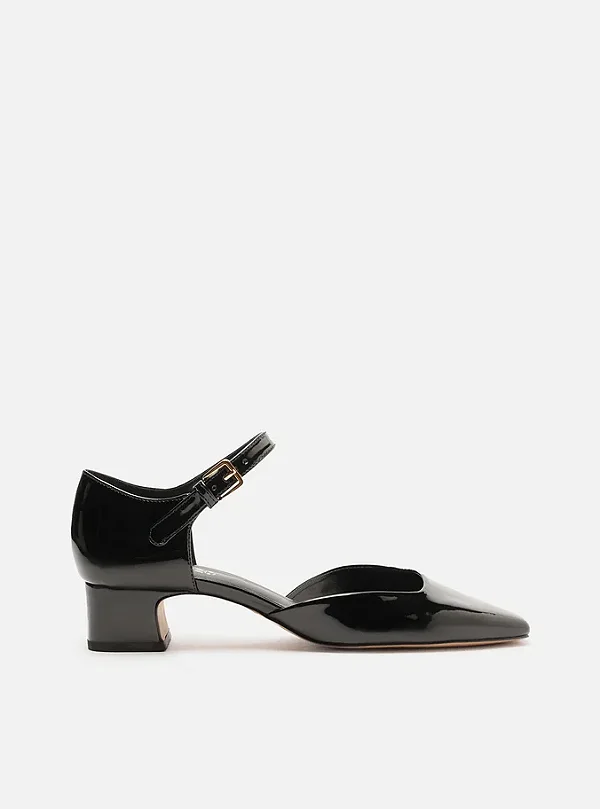 AREZZO A137690001 SLINGBACK PRETO
