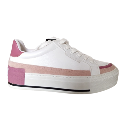 AREZZO A112180044 TENIS BRANCO JAMBO SWEET ROSE
