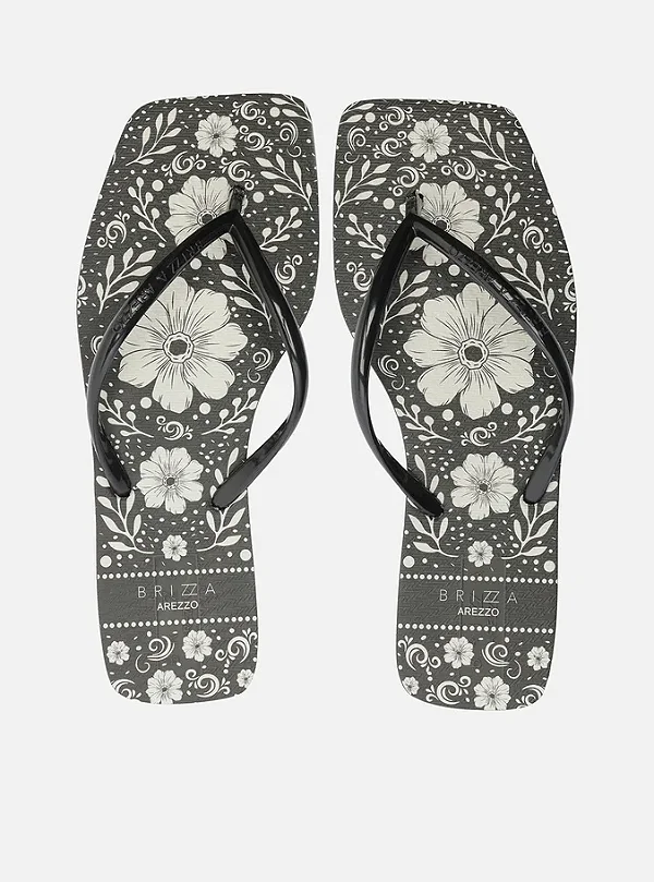 AREZZO BRIZZA Z191680004 CHINELO PRETO JELLY