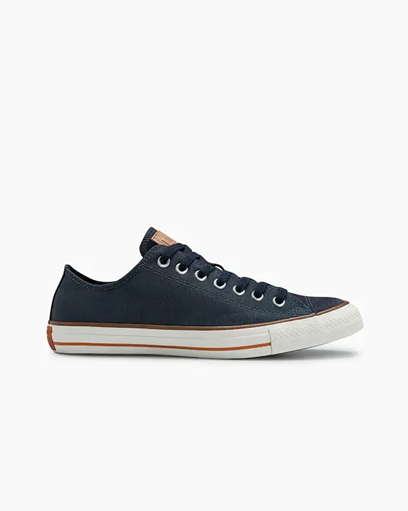 CONVERSE CT30040002 TENIS CHUCK TAYLOR AZUL MEIA NOITE/ARGILA CLARA/AMENDOA