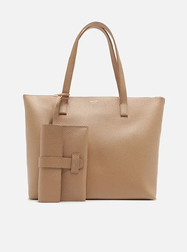 AREZZO A500230452 BOLSA SHOPPING NUDE MERCATO GRANDE