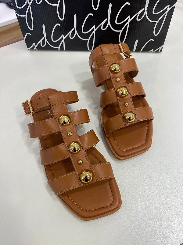 GIULIA DOMNA 0086.089/242 SANDALIA CAMEL