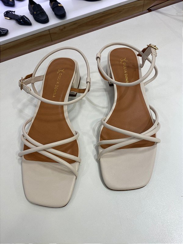 GIULIA DOMNA 176.14/222 SANDALIA OFF WHITE