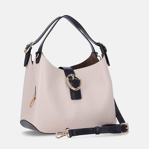 LUZ DA LUA 2000706 BOLSA TOTE PANNA/NETUNO