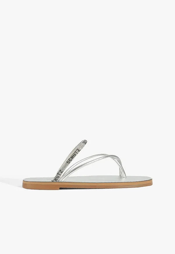 SCHUTZ S208890128 SANDALIA PRATA